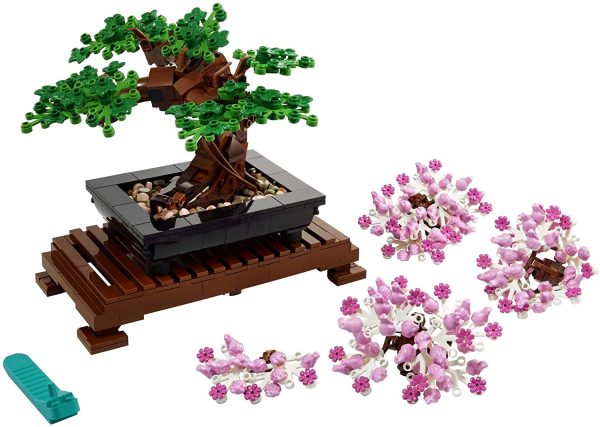 LEGO Bonsai Tree 10281 Building Kit, a Building Project to Focus The Mind with a Beautiful Display Piece to Enjoy, New 2021 (878 Pieces) - Image 2