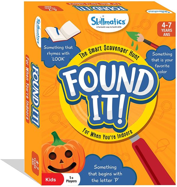 Skillmatics Card Game : Found It Indoor Edition | Gifts for Ages 4-7 | Super Fun Family Game | Smart Scavenger Hunt for Kids - Image 5