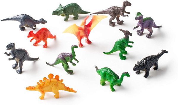 Dig a Dozen Dino Eggs Dig Kit - Easter Egg Toys for Kids - Archaeology Science STEM Crafts Gifts for Boys & Girls - Break Open 12 Unique Large Surprise Dinosaur Filled Eggs & Discover 12 Cute Dinosaurs - Image 3