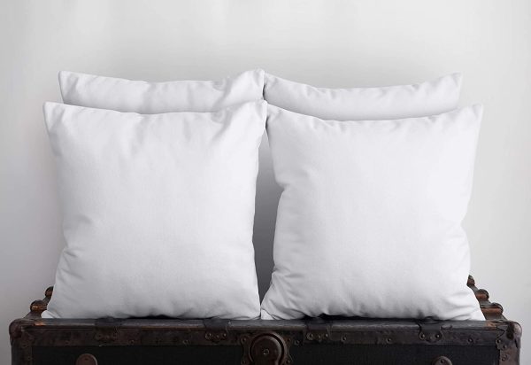 Utopia Bedding Throw Pillows Insert (Pack of 24, White) - 18 x 18 Inches Bed and Couch Pillows - Indoor Decorative Pillows