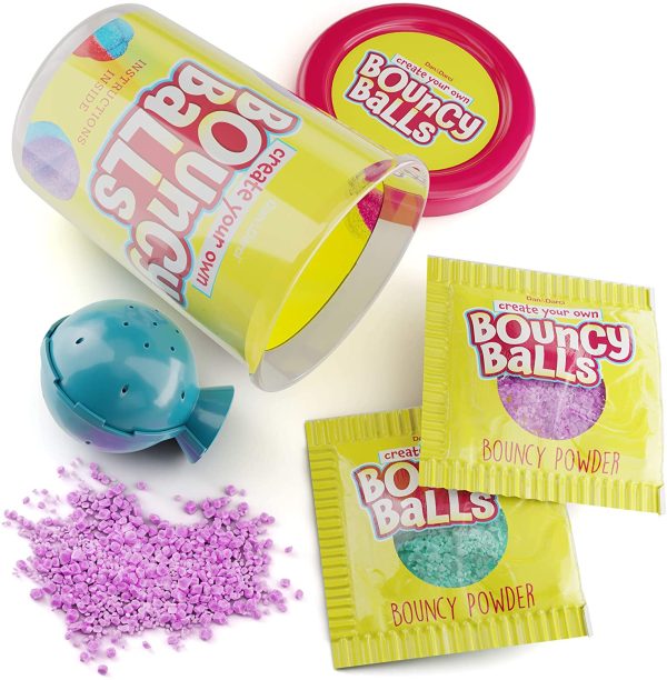 Make Your Own Bouncy Ball Kit - 12 Individual Kits - Science Party Favors - Fun DIY Arts and Crafts for Kids - STEM Projects - Cool Birthday Party Activities for Kids - Create 12 Crystal Balls - Image 7