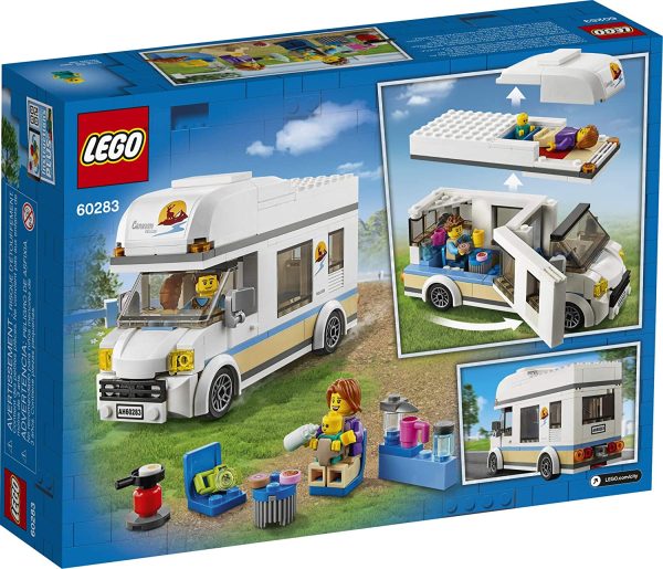 LEGO City Holiday Camper Van 60283 Building Kit; Cool Vacation Toy for Kids, New 2021 (190 Pieces) - Image 2