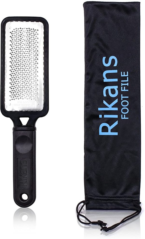 Colossal foot rasp foot file and Callus remover. Best Foot care pedicure metal surface tool to remove hard skin. Can be Used on both wet and dry feet, Surgical grade stainless steel file. - Image 7