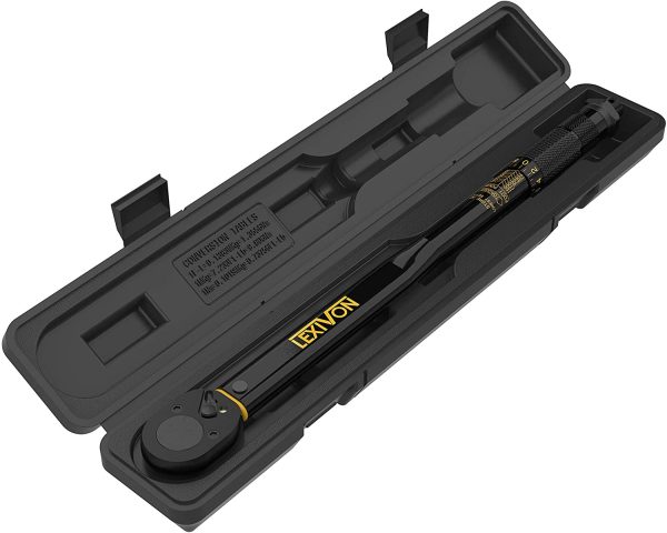 1/2-Inch Drive Click Torque Wrench 10~150 Ft-Lb/13.6~203.5 Nm (LX-183) - Image 6