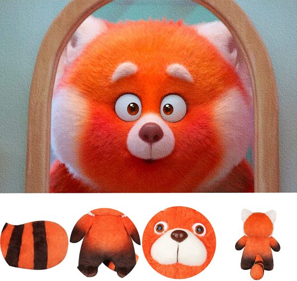 Turning Red  Toys 13 Inch Red Panda Meilin Figures ie Dolls  Cuddle Pillow ?? Toy??Kids Gifts Gift for Turning Red Panda  Toy Fans - Image 2