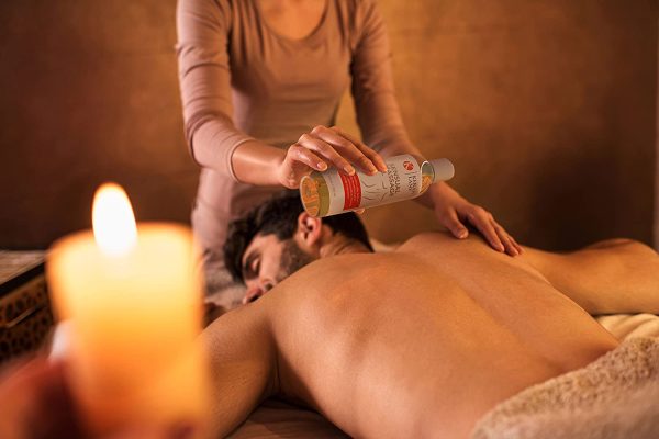 Sensual Body Massage Oil, Therapeutic and Relaxing Essential Oils for Couples, with Lavender and Bergamot - Image 2