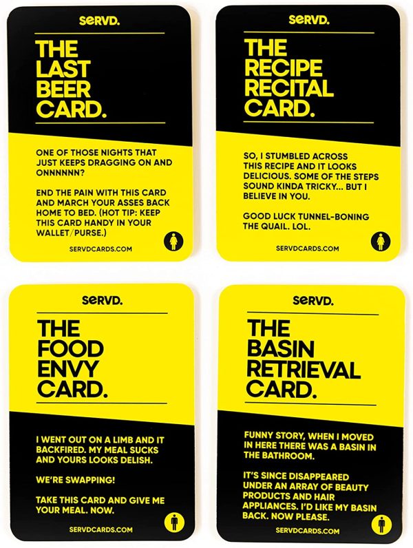 SERVD - His & Hers - The Hilarious Real-Life Couples Card Game for Adults. A Funny Couples Gift for Men and Women - Image 4