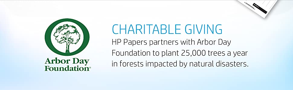 HP partners with Arbor Day Foundation to plant 25,000 trees a year in forests impacted by disasters