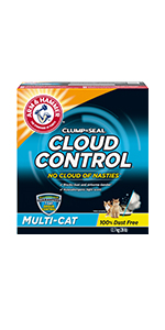 Cloud Control Multi-Cat Clumping Cat Litter