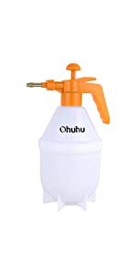 Ohuhu 1.5L Multi-Purpose Hand Held Pressure Sprayer Orange