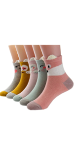 Girl&amp;#39;s animal socks