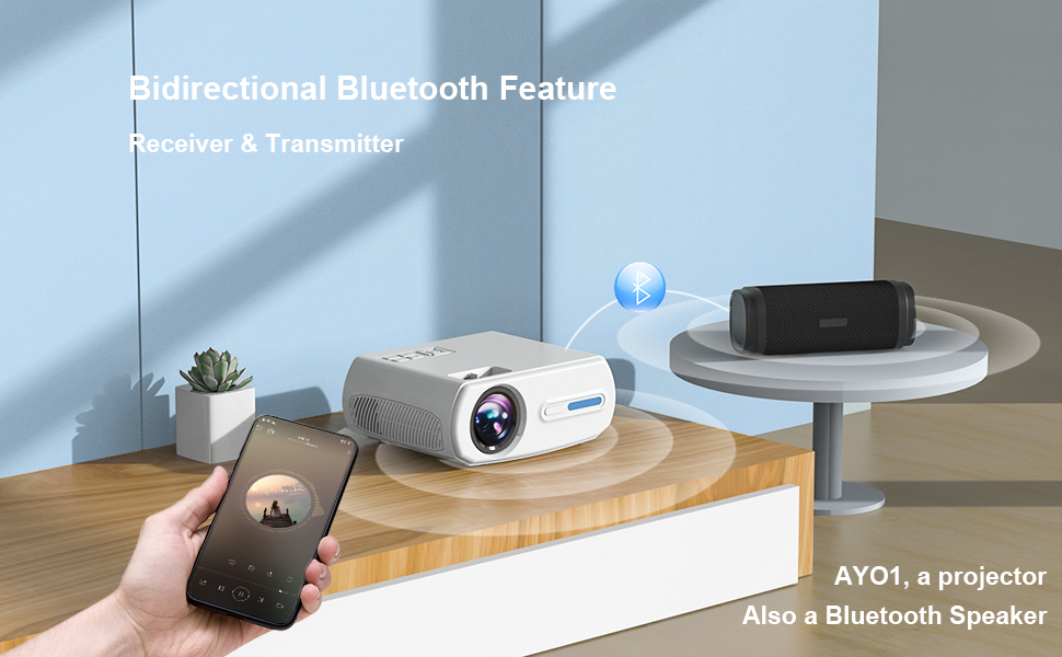 Bluetooth Projector