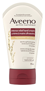 Aveeno Intense relief Hand Cream tube