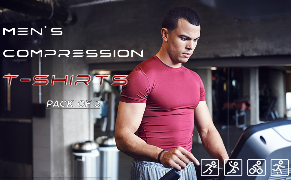 mens compression T-shirts