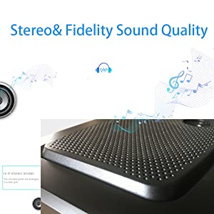 Dual speaker design for better stereo sound