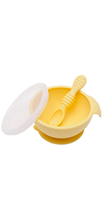 silicone baby bowl set