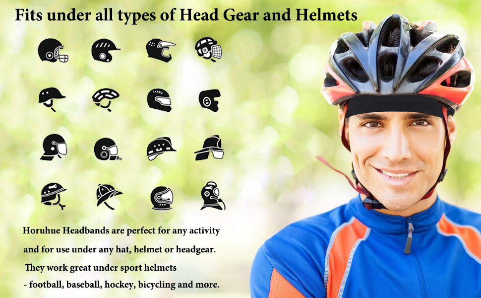 Fits under all types of Head Gear and Helmets