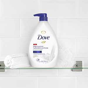 With a fresh fragrance, Dove Deep Moisture Body Wash delivers smoother skin after just one shower.