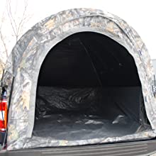 spacious, inside tent, backroadz, truck tent