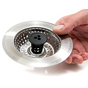 tubshroom, tub shroom, kitchen strainer, sink strainer, food strainer, clogged sink, sink clog, slow