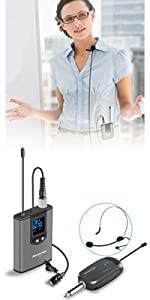 Single wireless lavalier microphone