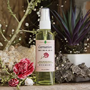 Carnation Room Spray Air Freshener Pure Essential Oil Spray Organic Bathroom Spray Deodorizer Linen