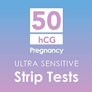 50 pregnancy test strips ultra sensitive