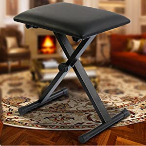 X-shaped folding stool