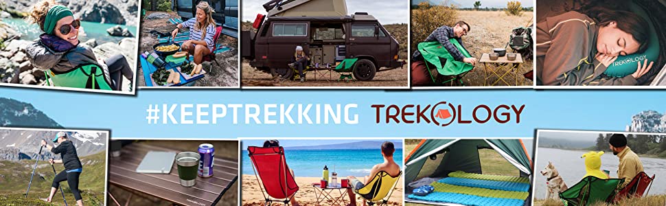 Keep Trekking Trekology camping gears