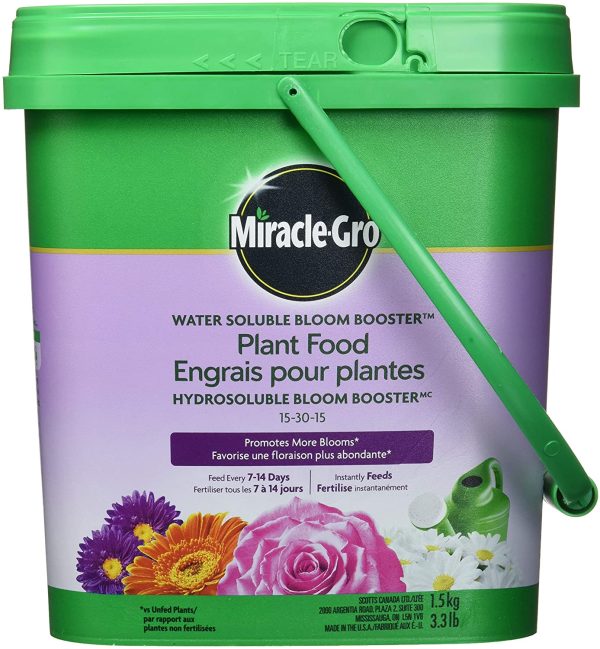 Miracle-Gro Water Soluble Bloom Booster Plant Food - 1.5Kg - Image 4