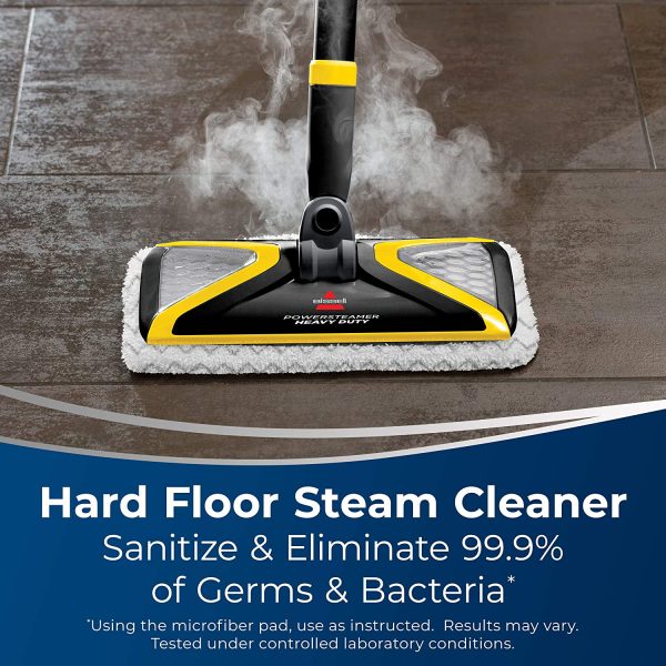 Bissell - Steam Mop and Cleaner - PowerSteamer Heavy Duty -  3-in-1 Steam Mop and Handheld Steamer Rated for Indoor/Outdoor Use - Image 6