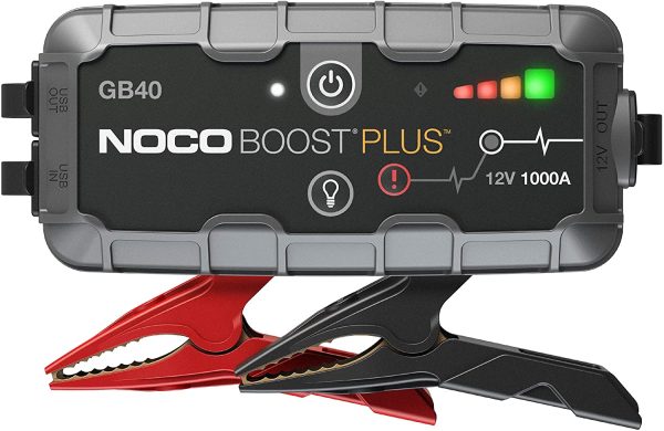 NOCO Boost Plus GB40 1000 Amp 12-Volt UltraSafe Lithium Jump Starter Box, Car Battery Booster Pack, Portable Power Bank Charger, and Jumper Cables For Up To 6-Liter Gasoline and 3-Liter Diesel Engines - Image 5