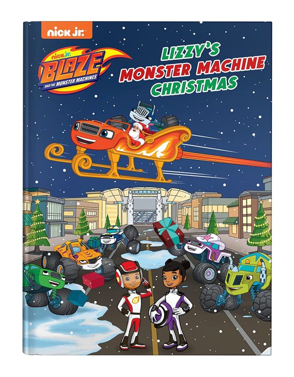 Blaze and The Monster Machines Personalized Book: Your Child's Monster Machine Christmas (Large Hardback) - Image 2