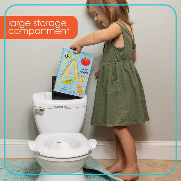 Summer Infant My Size Potty with Transition Ring and Storage, White, 1.59 Kg - Image 6