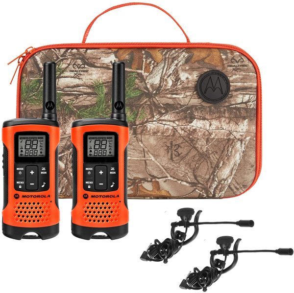 Motorola Talkabout T265 Rechargeable Two-Way Radio Bundle, Orange - Image 5