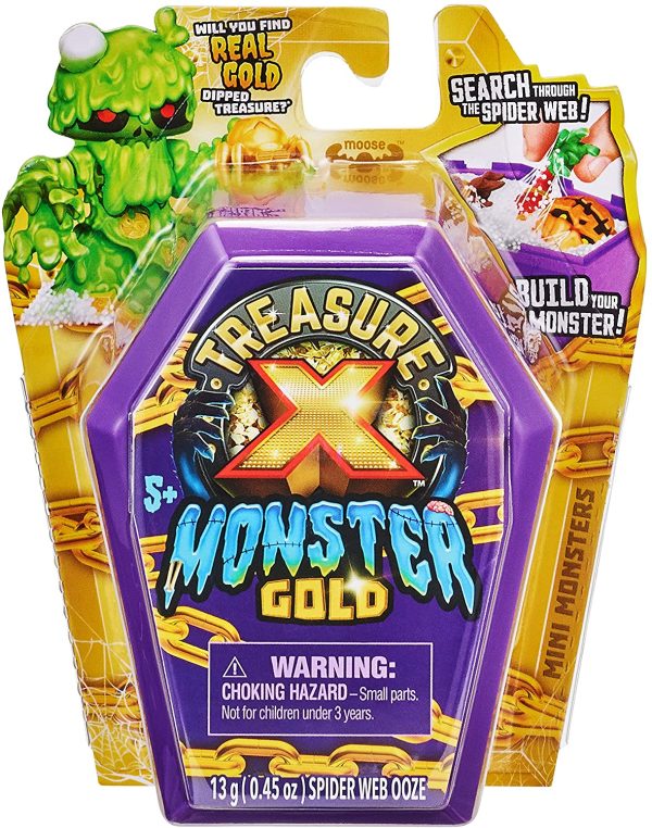 Treasure X S7 SGL PK - MONSTER GOLD mini coffin, Multicolor - Image 2