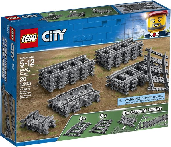 LEGO City Tracks 60205 Building Kit (20 Piece)