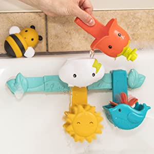 toy holder munchkin bath time toddlers baby water gear best 1 2 3 year old tub fun rubber duck kids