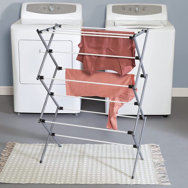 Honey-Can-Do DRY-09065 Collapsible Clothes Drying Rack Steel - Image 4