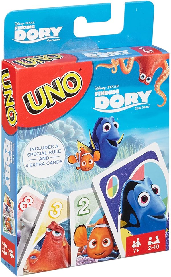 Mattel UNO: Finding Dory - Card Game, 2-10 Players, 7+ - Image 3