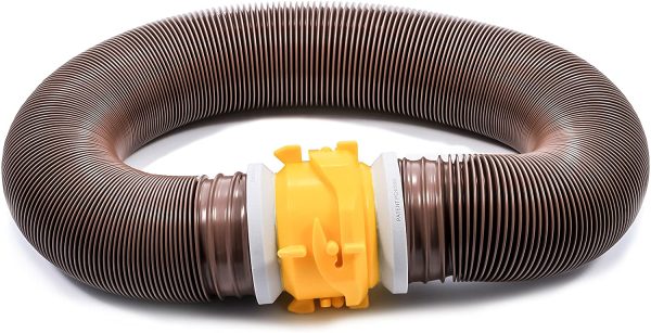 39639 Revolution 10' Sewer Hose Extension - Heavy Duty Design with Pre- Attached Swivel Lug and Bayonet Fittings, Easy to Use and Compresses for Simple Storage - Image 5