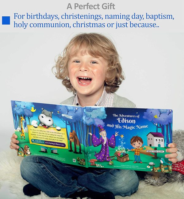 Personalized Story Book for Kids - Every Name Creates A Unique Rhyming Story - Keepsake Gift - Image 4