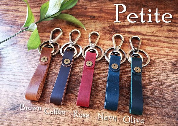 Personalized leather keychain, custom handmade keychain, keyring, key organizer, personalized gift for him or her - Image 9