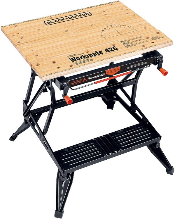 BLACK+DECKER WM425 Workmate 425-550 Pound Capacity Portable Work Bench