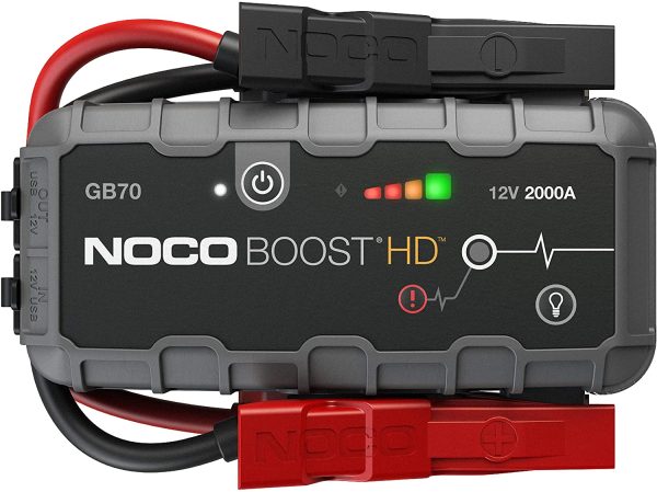 NOCO Boost HD GB70 2000 Amp 12-Volt UltraSafe Lithium Jump Starter Box, Car Battery Booster Pack, Portable Power Bank Charger, and Jumper Cables for Up to 8-Liter Gasoline and 6-Liter Diesel Engines - Image 7