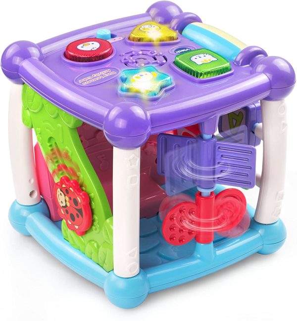 VTech Busy Learners Activity Cube - Purple - Online Exclusive