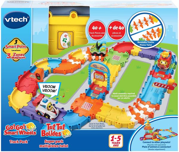 VTech Go! Go! Smart Wheels Track Pack (Bilingual CA EN/FR)