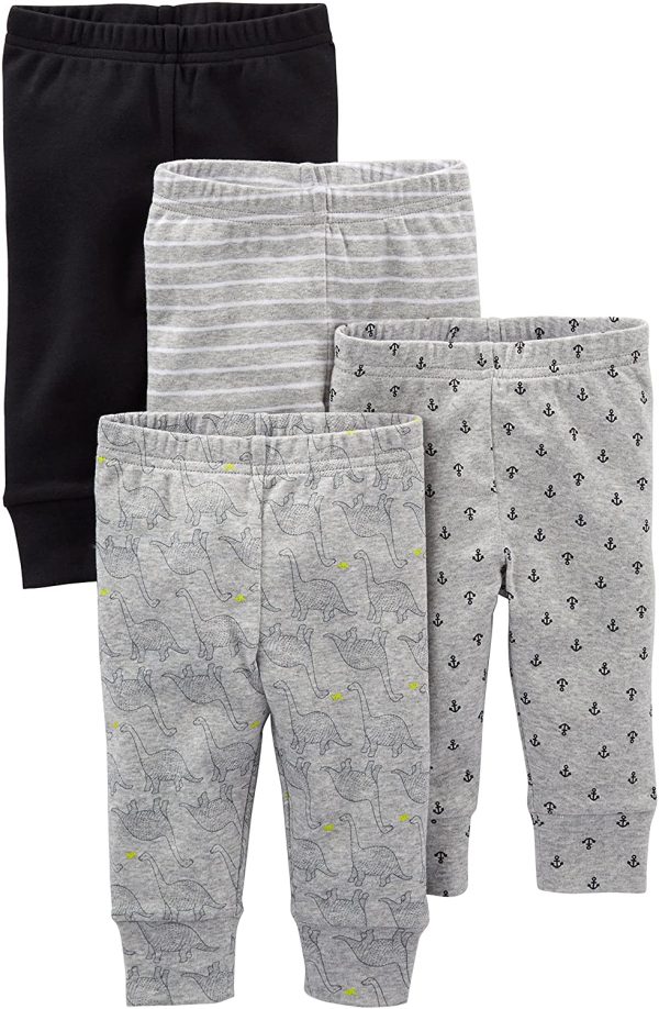 Simple Joys by Carter's baby-boys 4-Pack Pant Pants