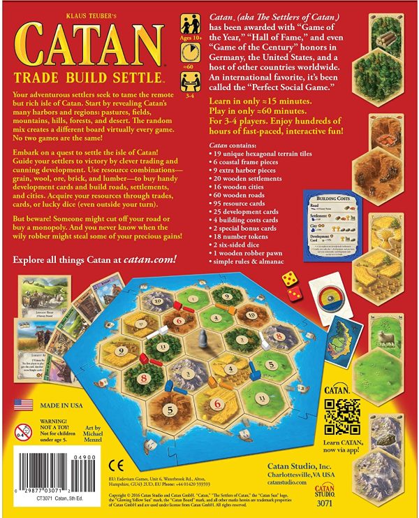 KlLAUS TEUBER'S Catan Trade Build Settle - Image 3