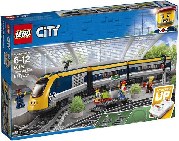 LEGO City Passenger Train Building Kit (677 Piece), Multicolor